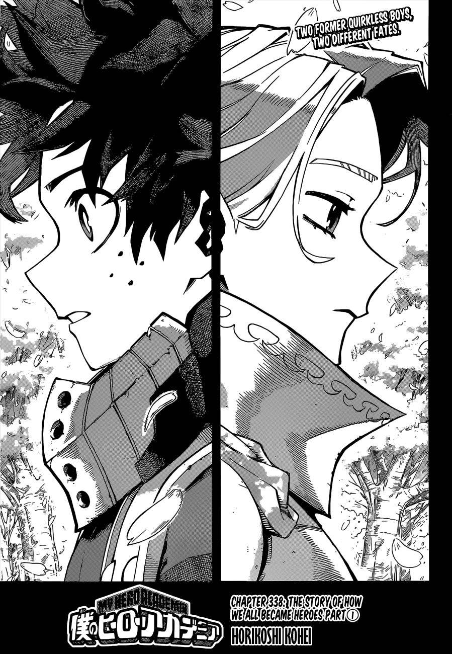 Boku no Hero Academia chapter 367 page 1