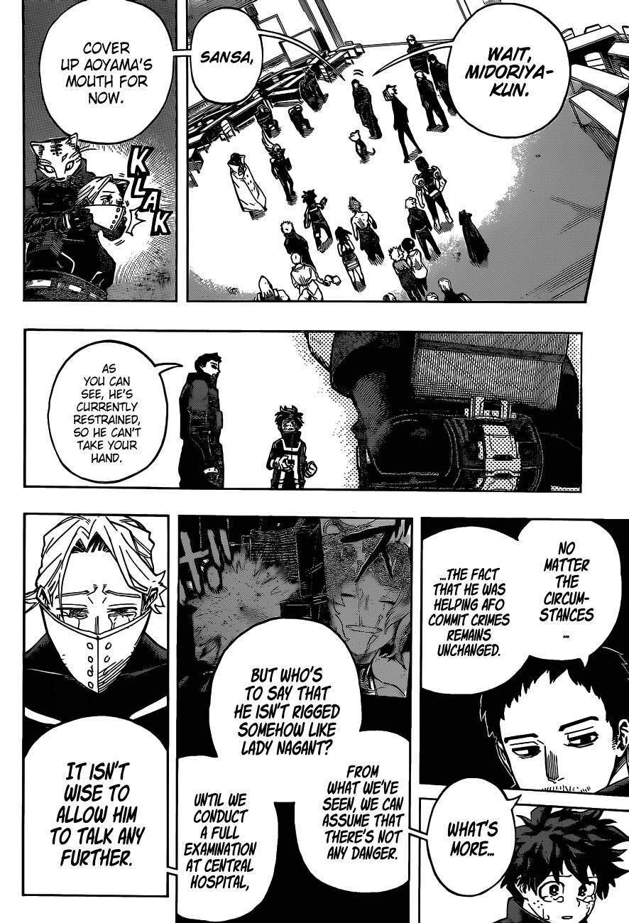 Boku no Hero Academia chapter 367 page 3