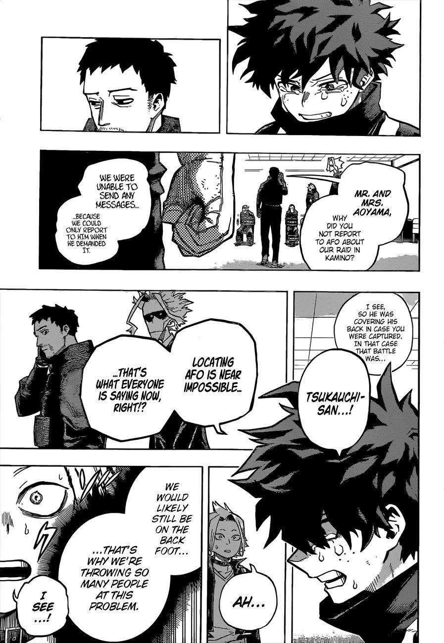 Boku no Hero Academia chapter 367 page 4