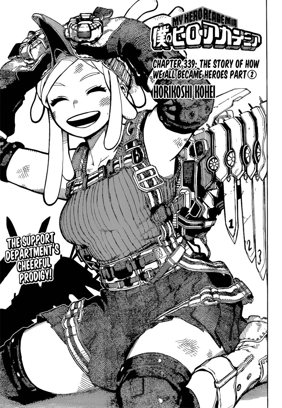 Boku no Hero Academia chapter 368 page 3