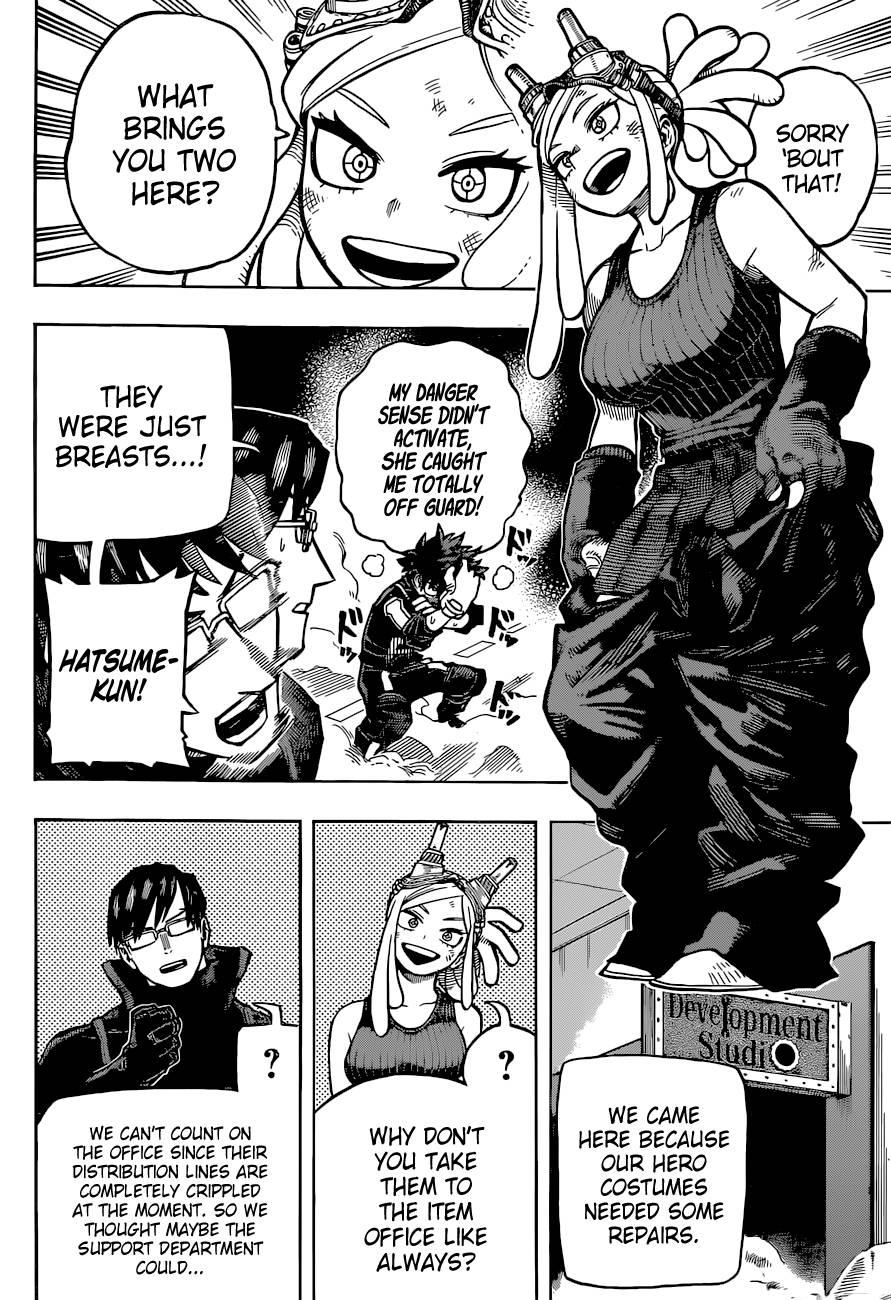 Boku no Hero Academia chapter 368 page 4