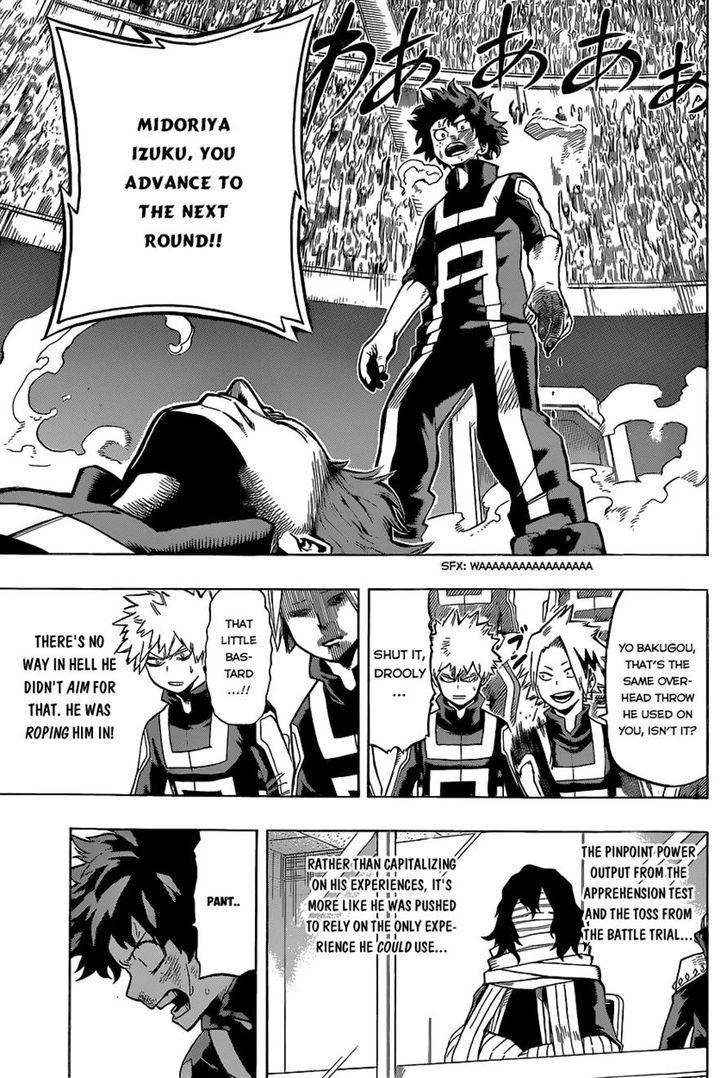 Boku no Hero Academia chapter 40 page 4