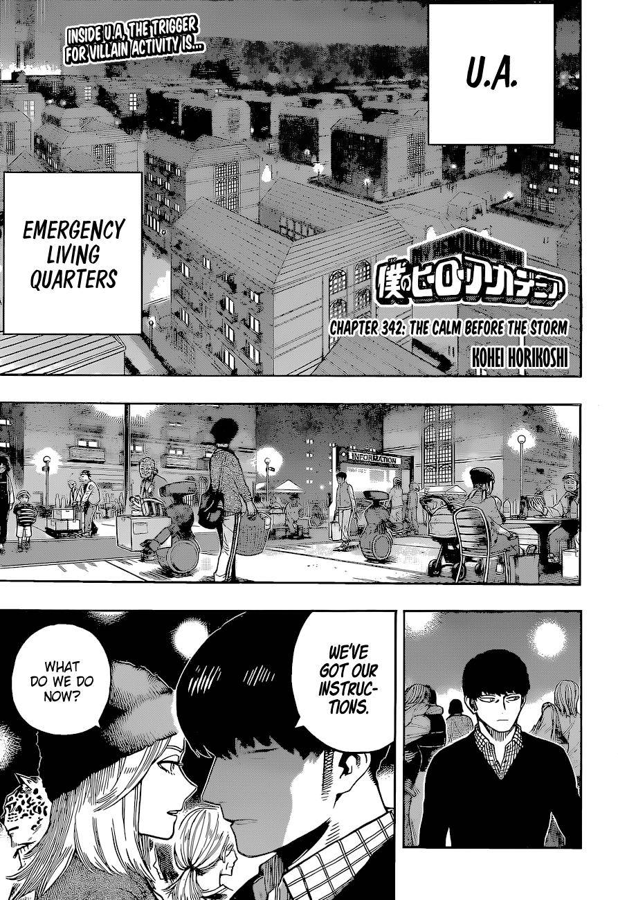 Boku no Hero Academia chapter 371 page 1