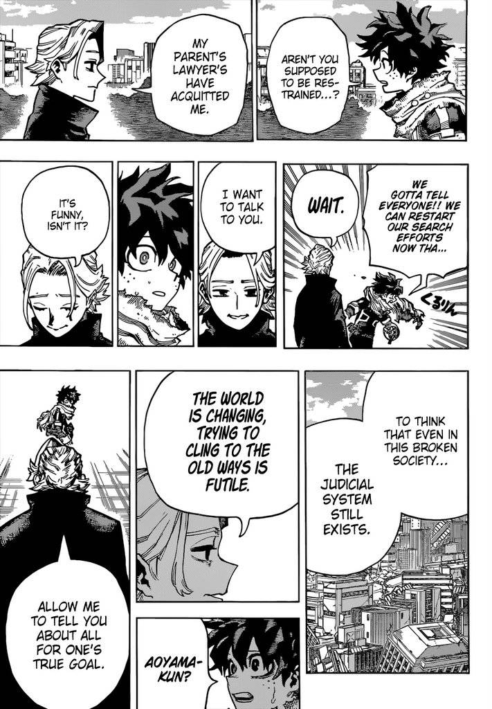 Boku no Hero Academia chapter 372 page 6