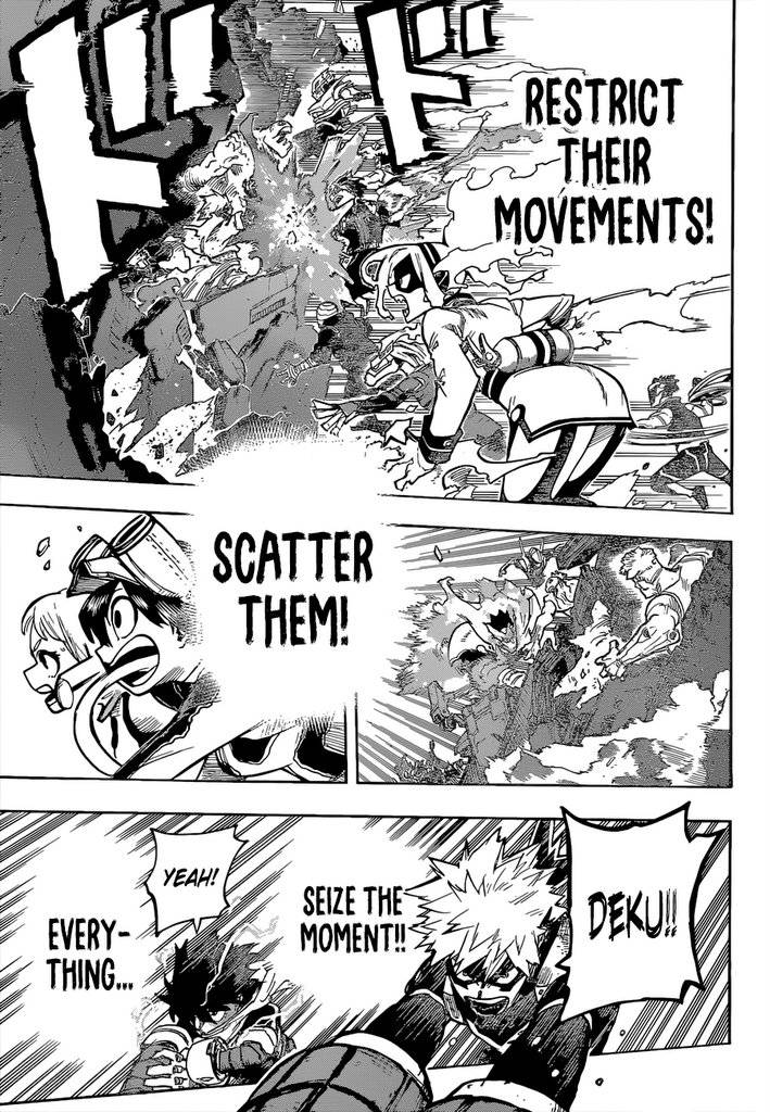 Boku no Hero Academia chapter 374 page 4