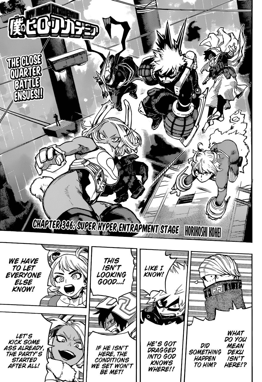 Boku no Hero Academia chapter 375 page 1