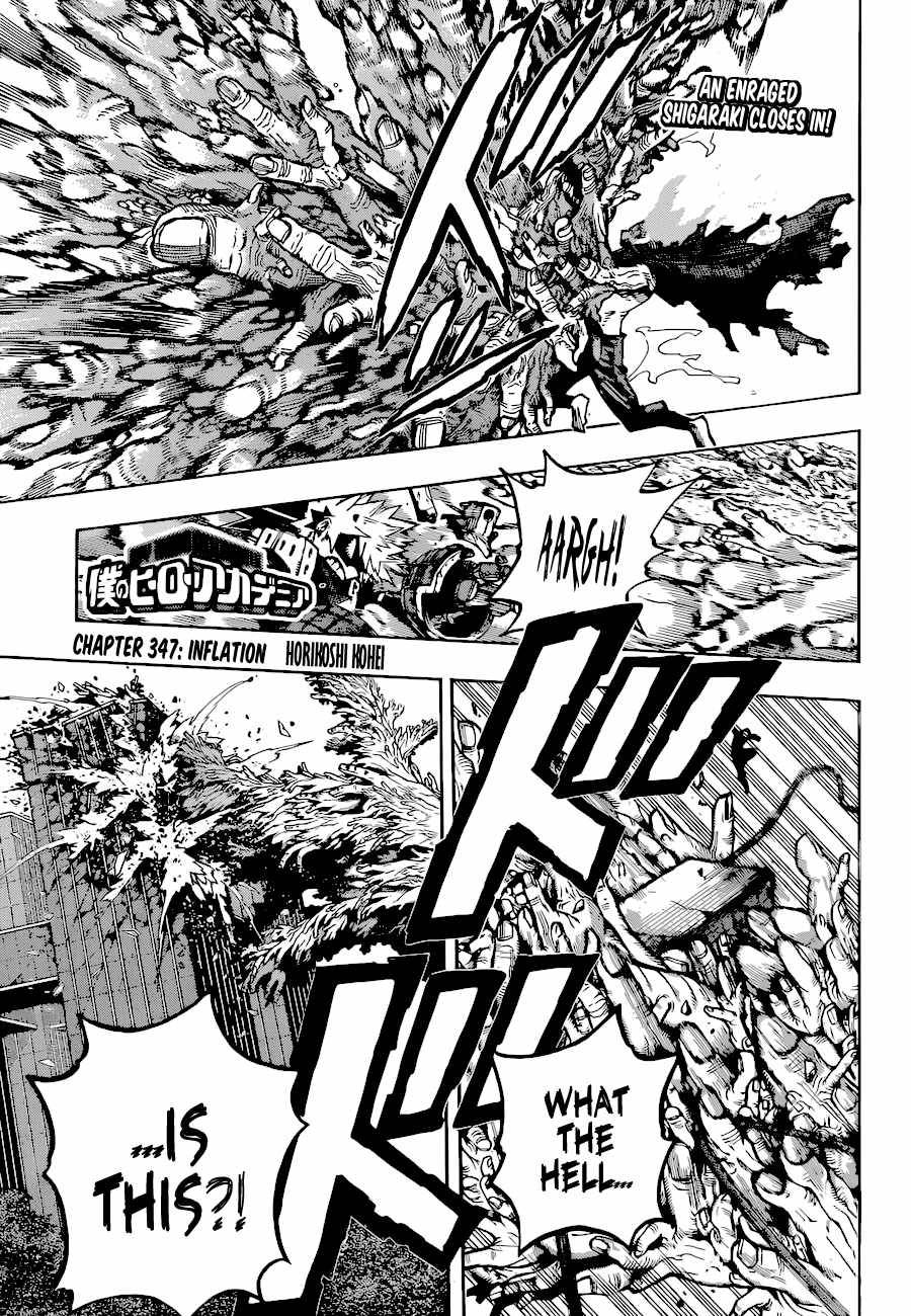 Boku no Hero Academia chapter 376 page 1