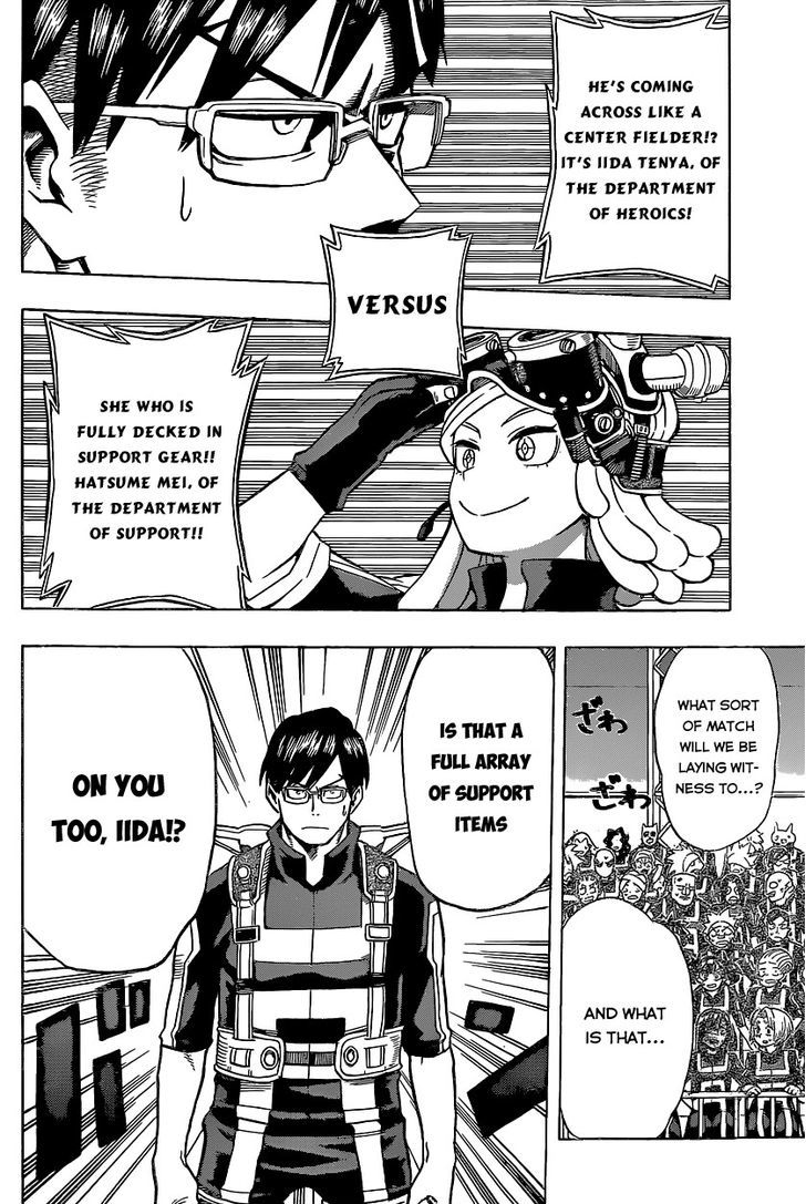Boku no Hero Academia chapter 42 page 4