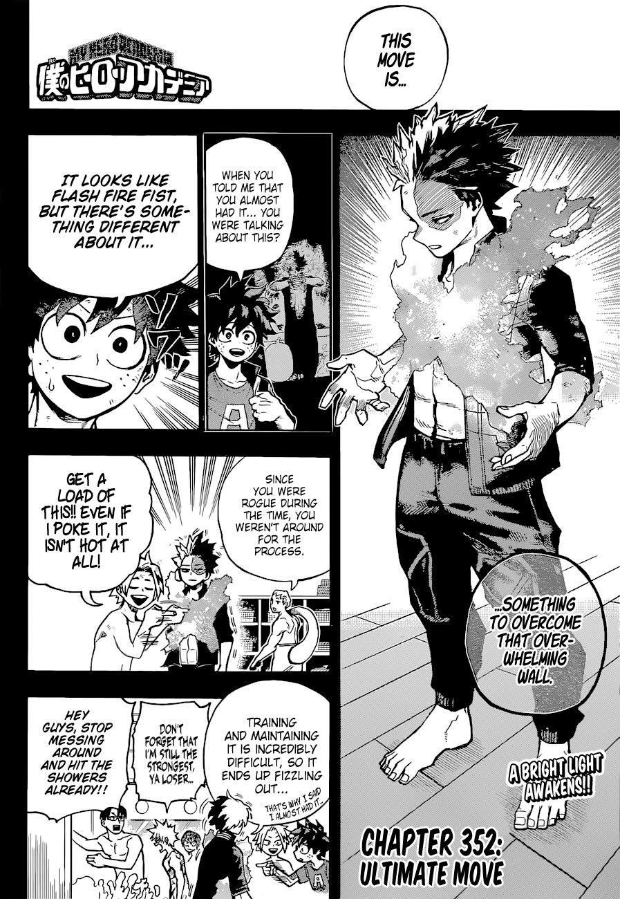 Boku no Hero Academia chapter 381 page 2