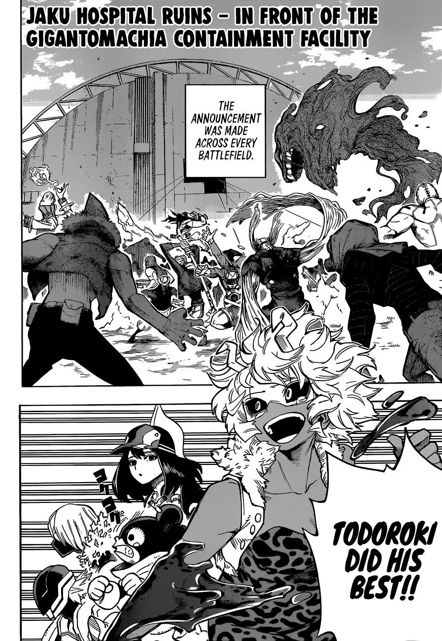 Boku no Hero Academia chapter 382 page 6