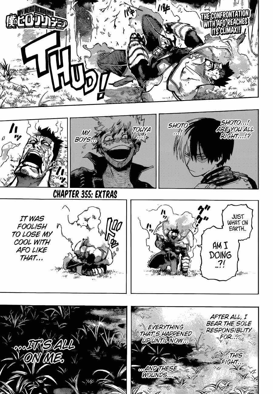 Boku no Hero Academia chapter 384 page 1