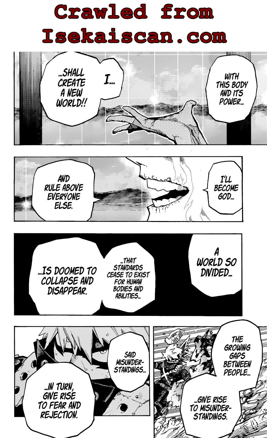 Boku no Hero Academia chapter 387 page 6