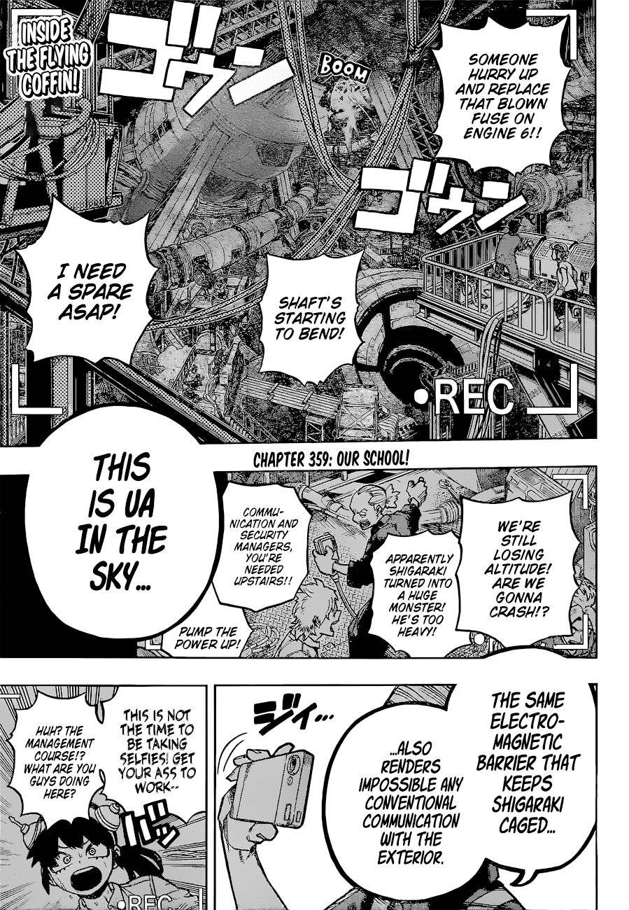 Boku no Hero Academia chapter 388 page 5