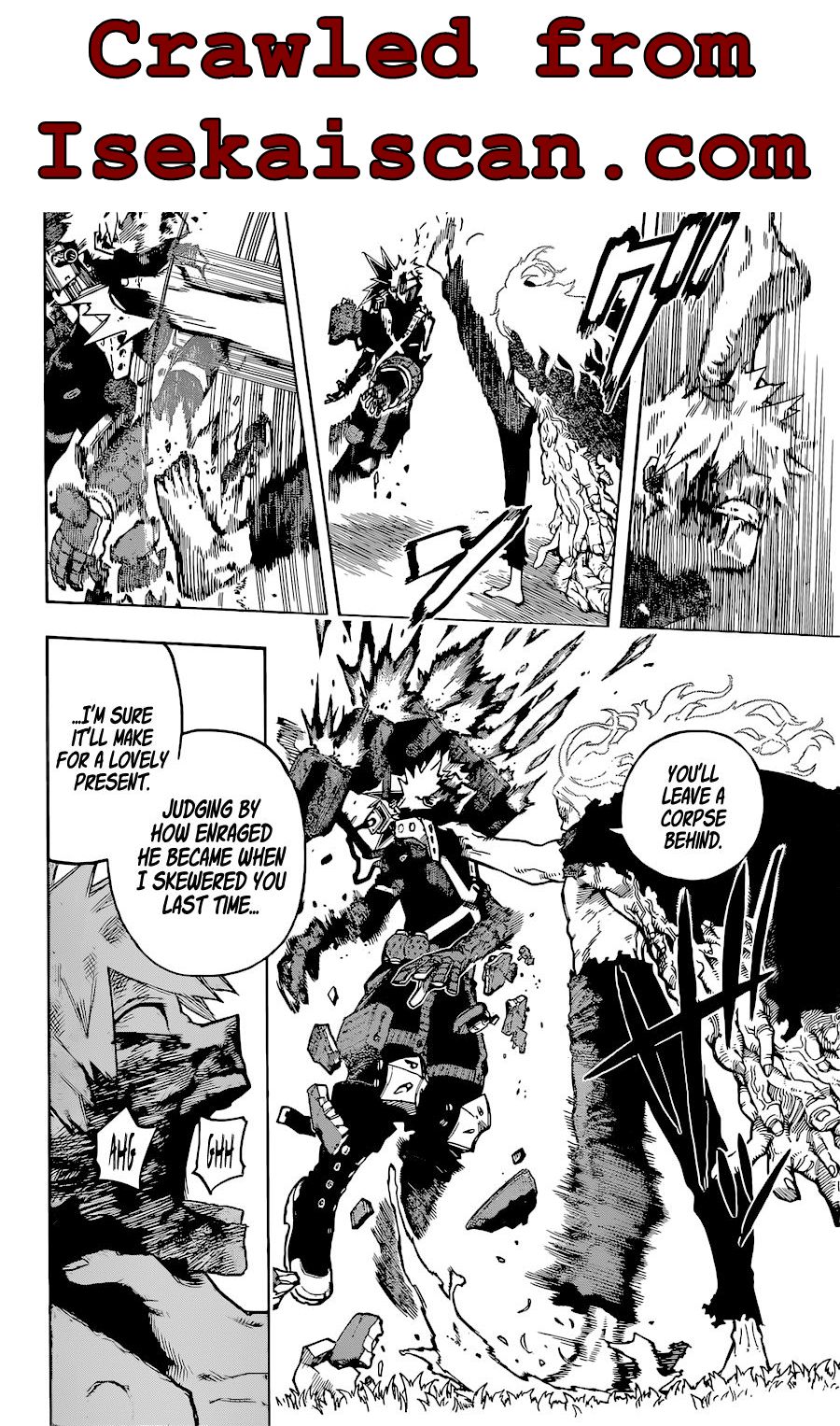 Boku no Hero Academia chapter 389 page 3