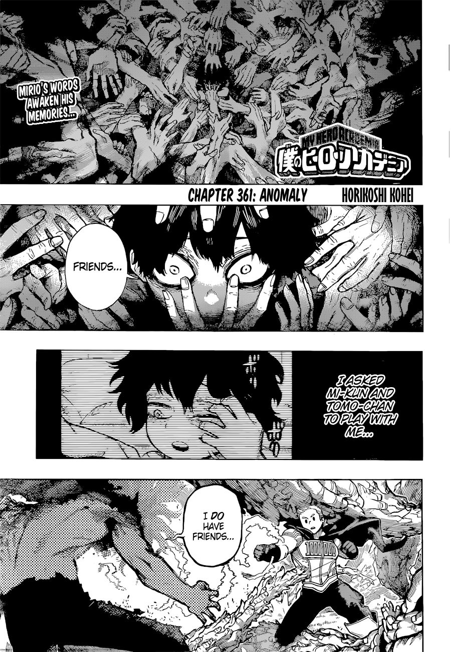Boku no Hero Academia chapter 390 page 2