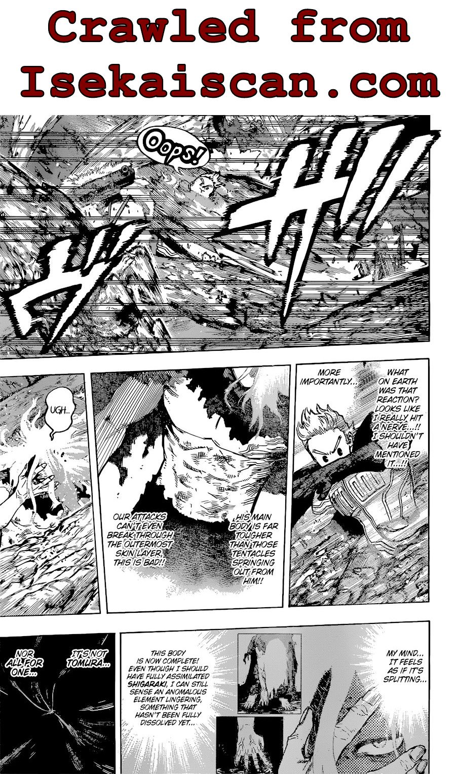 Boku no Hero Academia chapter 390 page 4