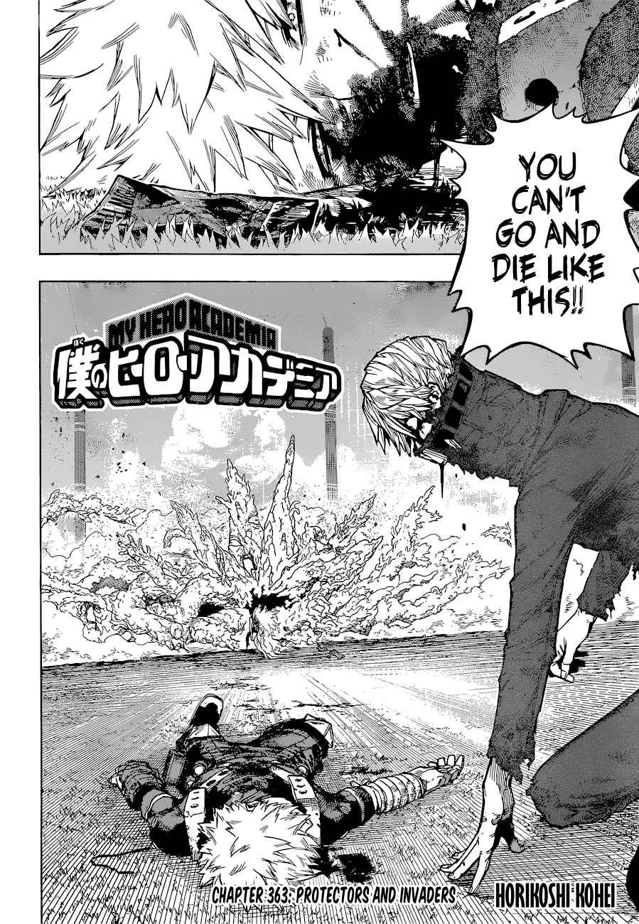 Boku no Hero Academia chapter 392 page 3