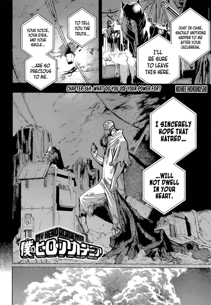 Boku no Hero Academia chapter 393 page 3