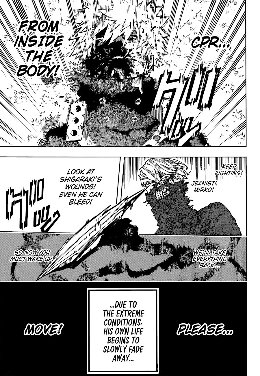 Boku no Hero Academia chapter 394 page 3