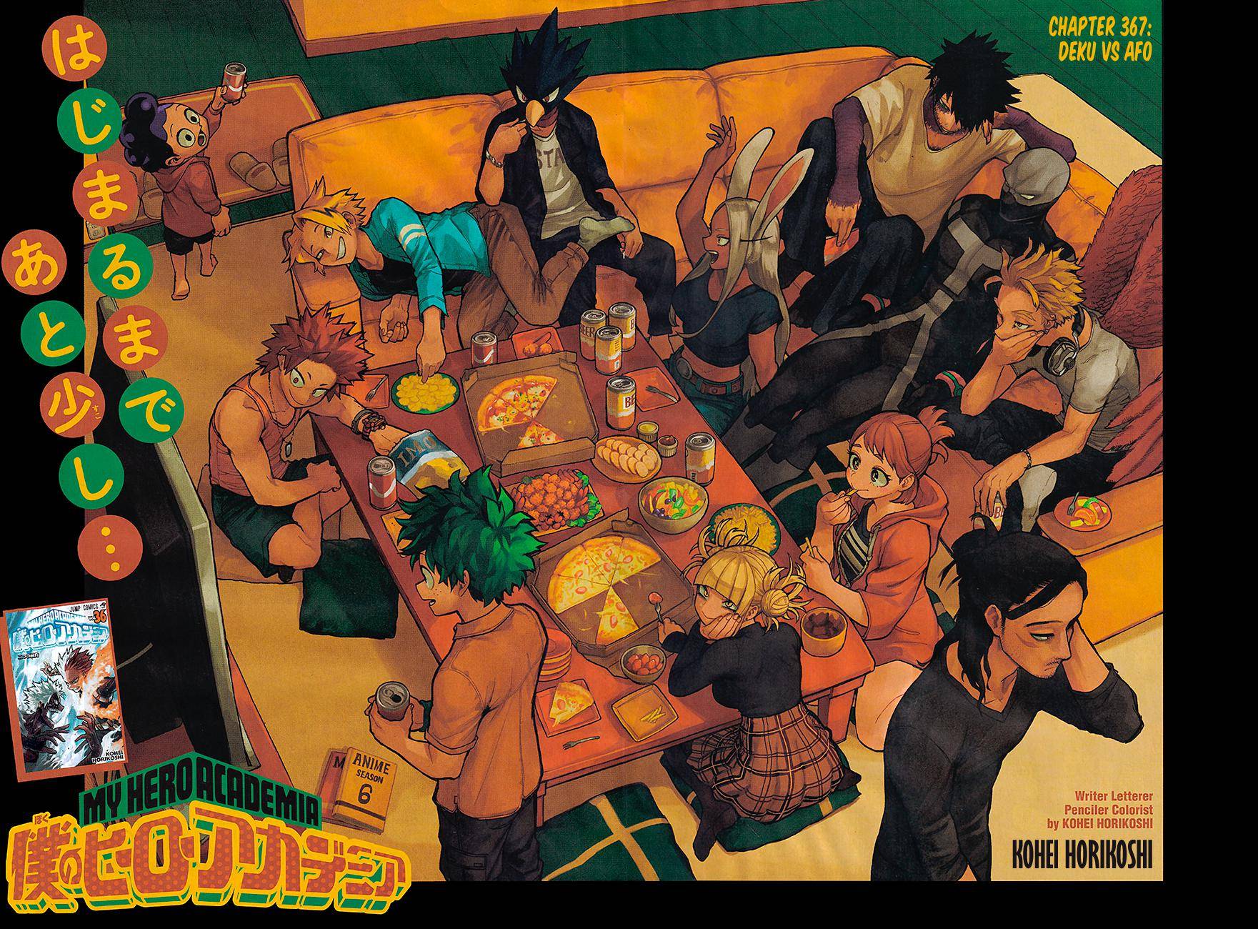 Boku no Hero Academia chapter 396 page 3