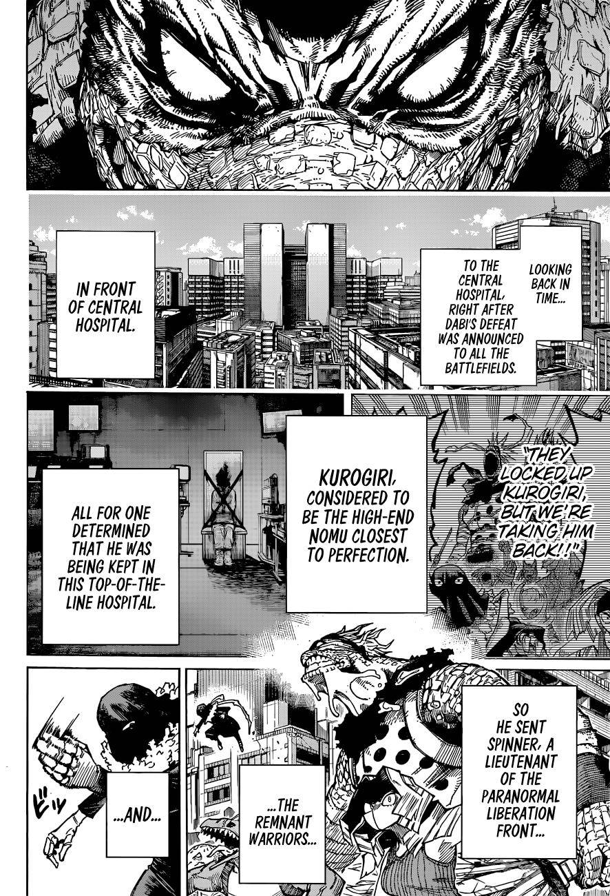 Boku no Hero Academia chapter 399 page 3