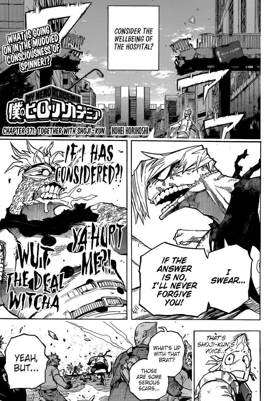 Boku no Hero Academia chapter 400 page 1