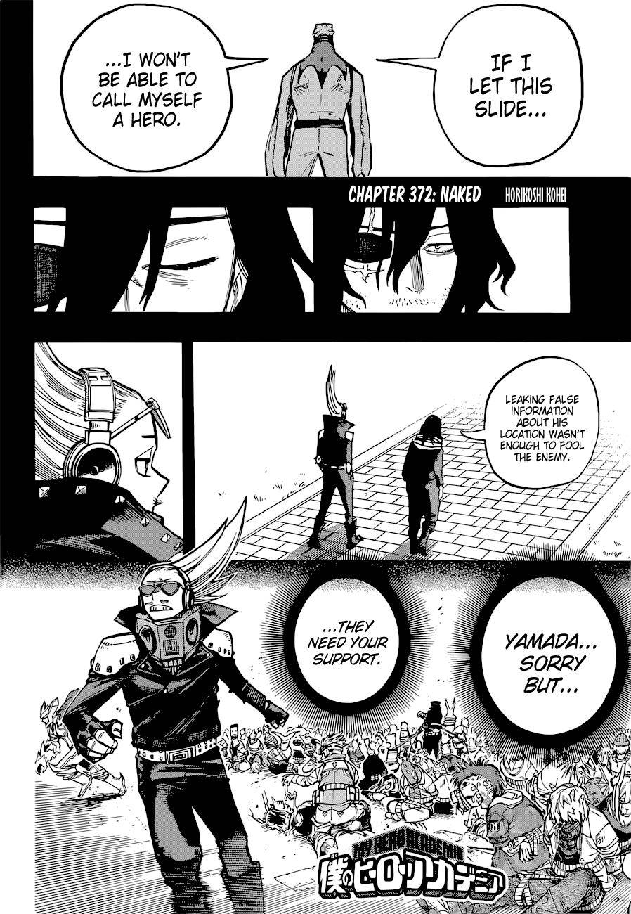 Boku no Hero Academia chapter 401 page 3