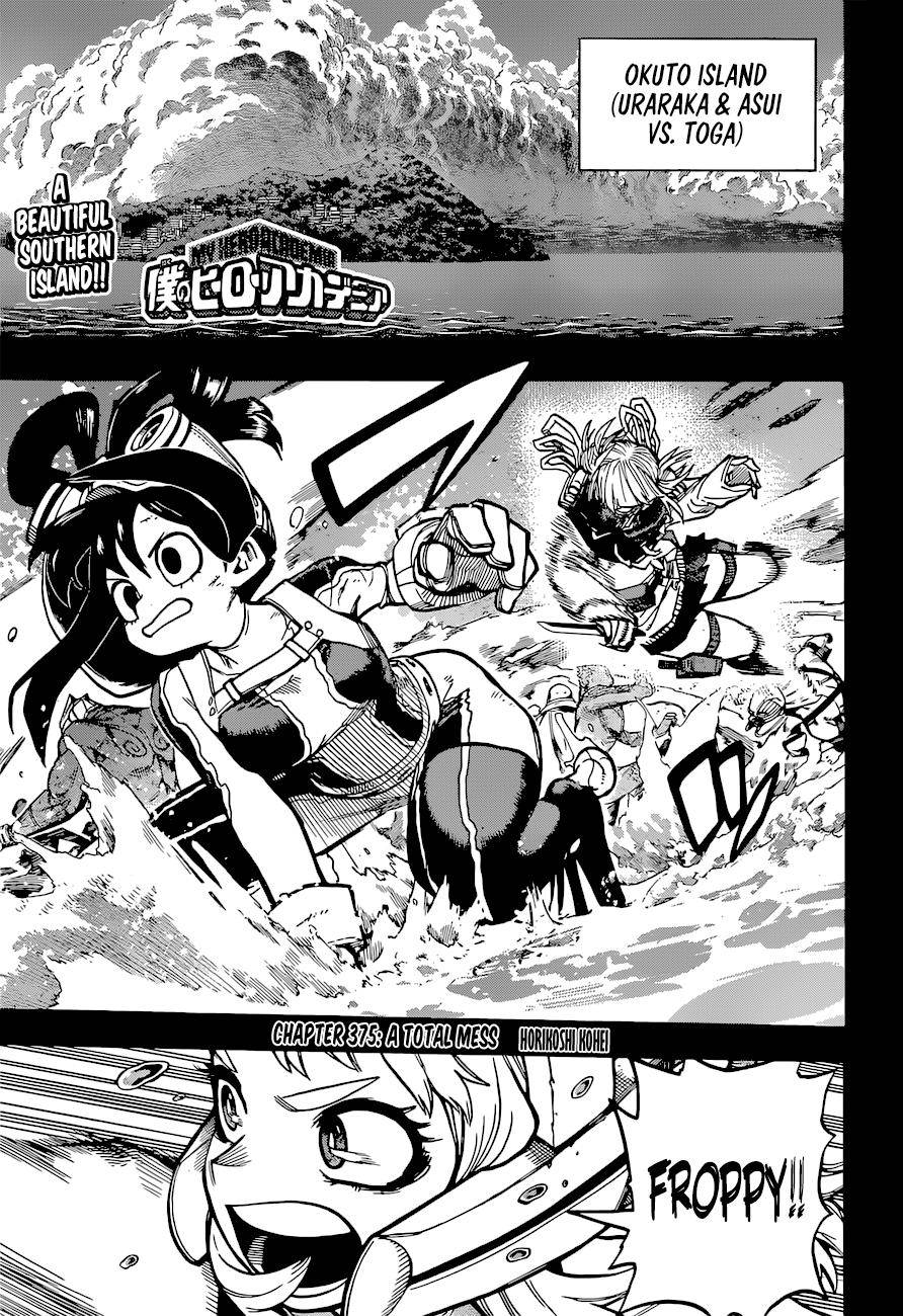 Boku no Hero Academia chapter 404 page 1