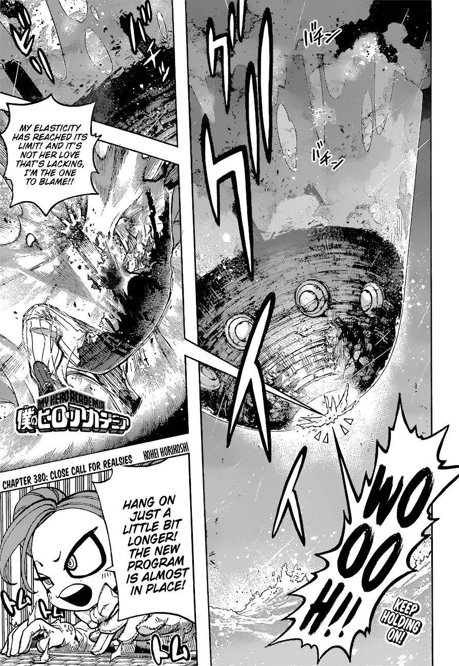 Boku no Hero Academia chapter 409 page 1