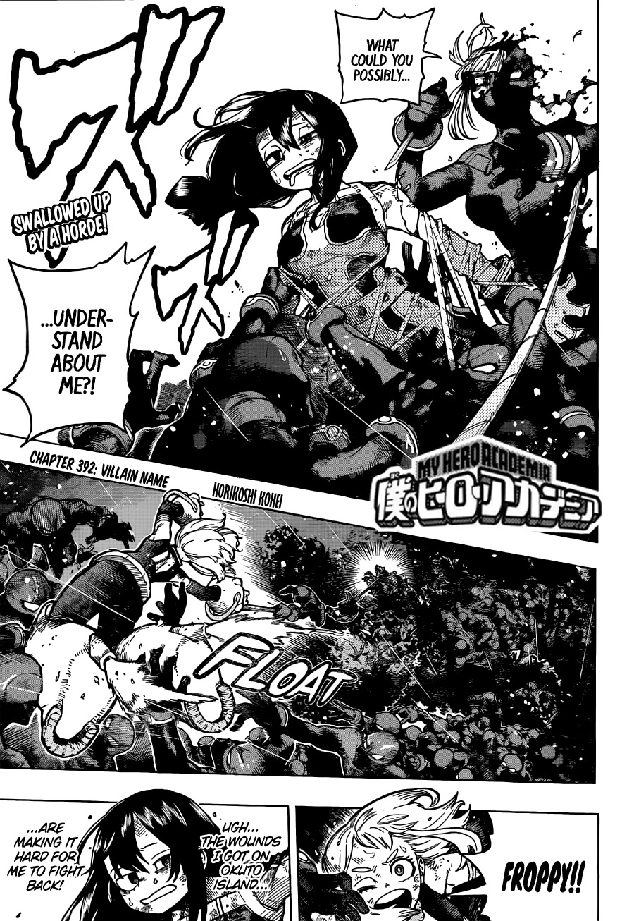 Boku no Hero Academia chapter 421 page 1