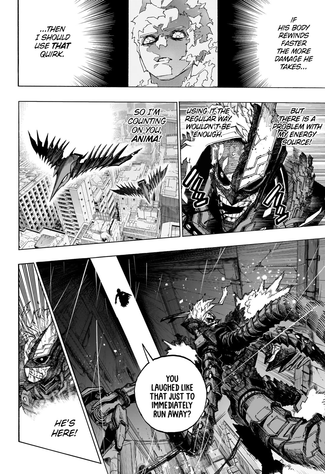 Boku no Hero Academia chapter 428 page 3