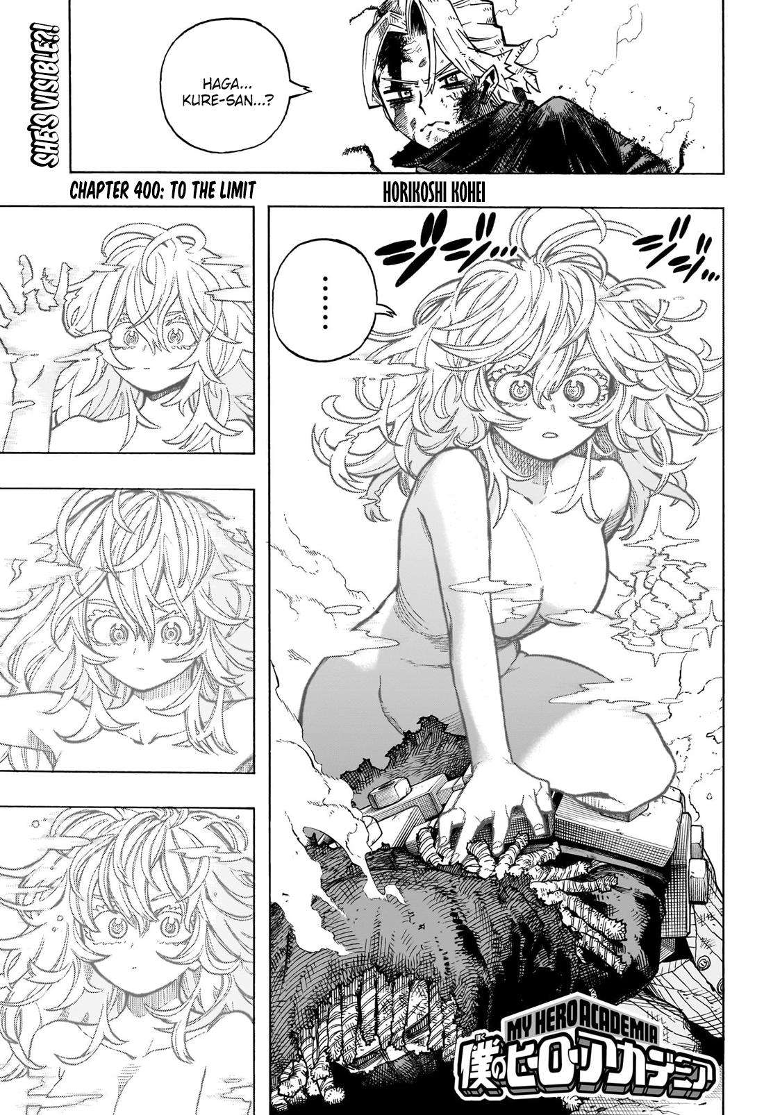 Boku no Hero Academia chapter 429 page 1