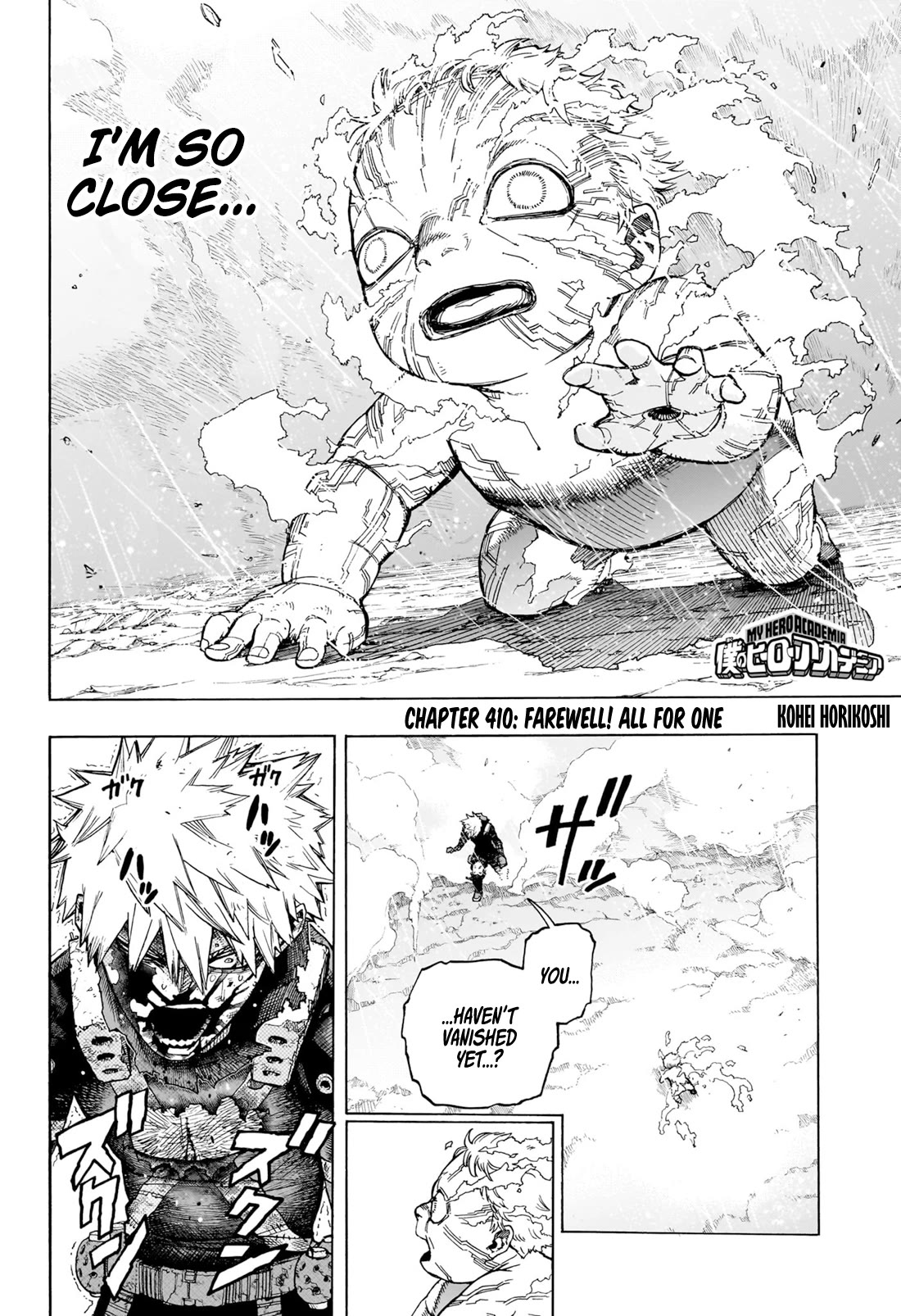 Boku no Hero Academia chapter 439 page 3