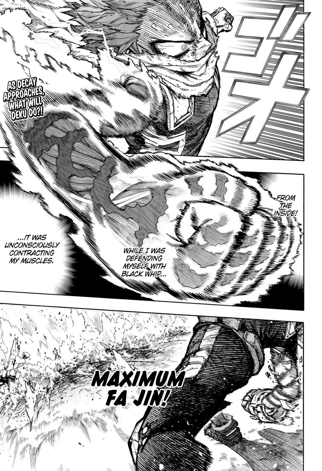 Boku no Hero Academia chapter 441 page 1