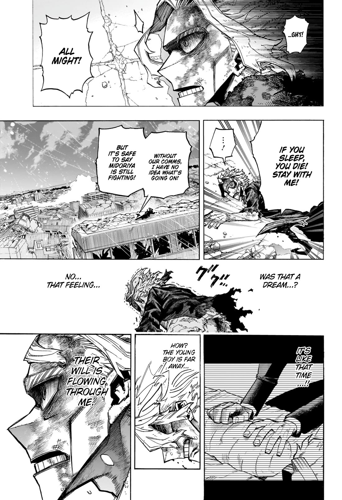 Boku no Hero Academia chapter 442 page 4