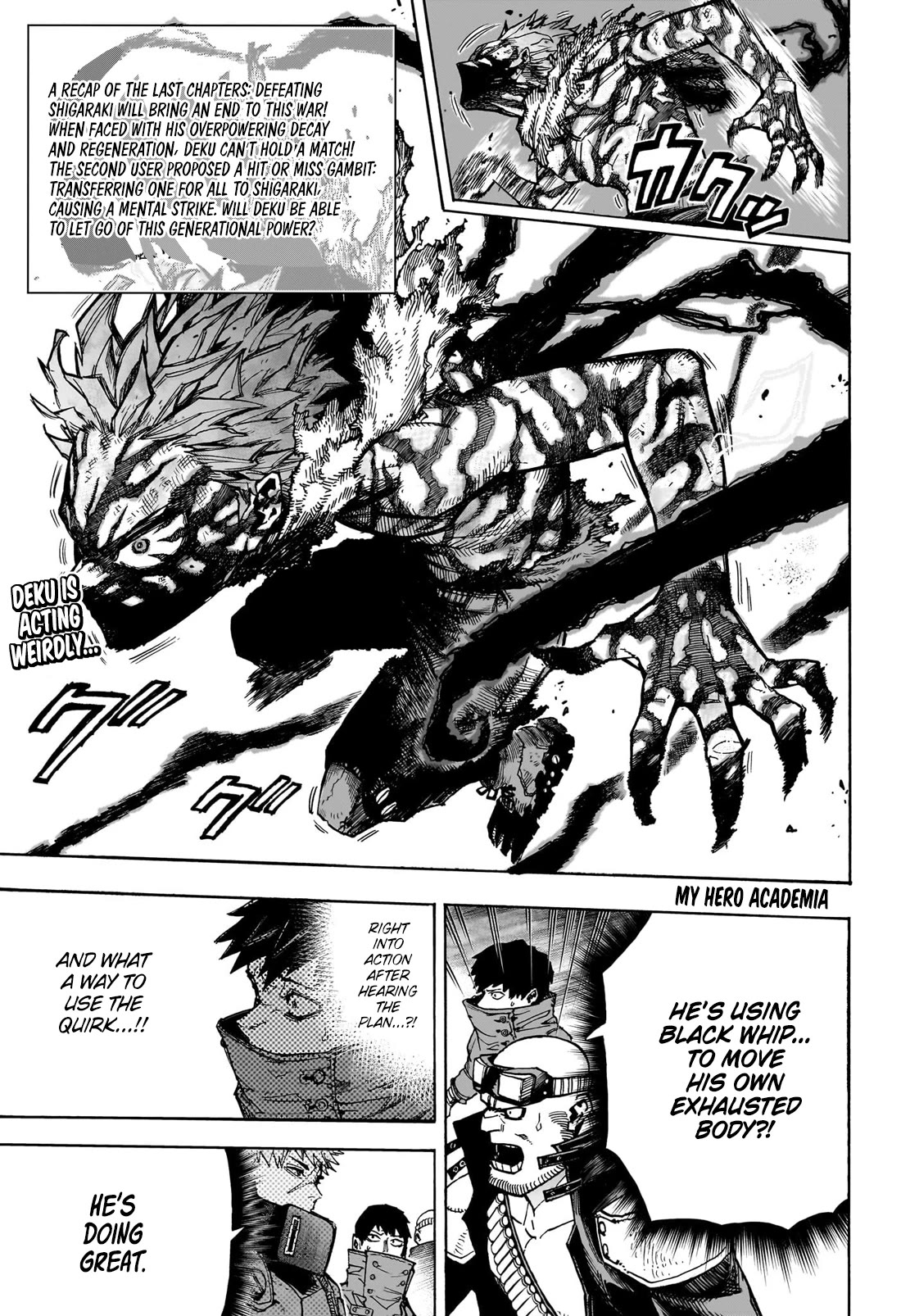 Boku no Hero Academia chapter 443 page 1