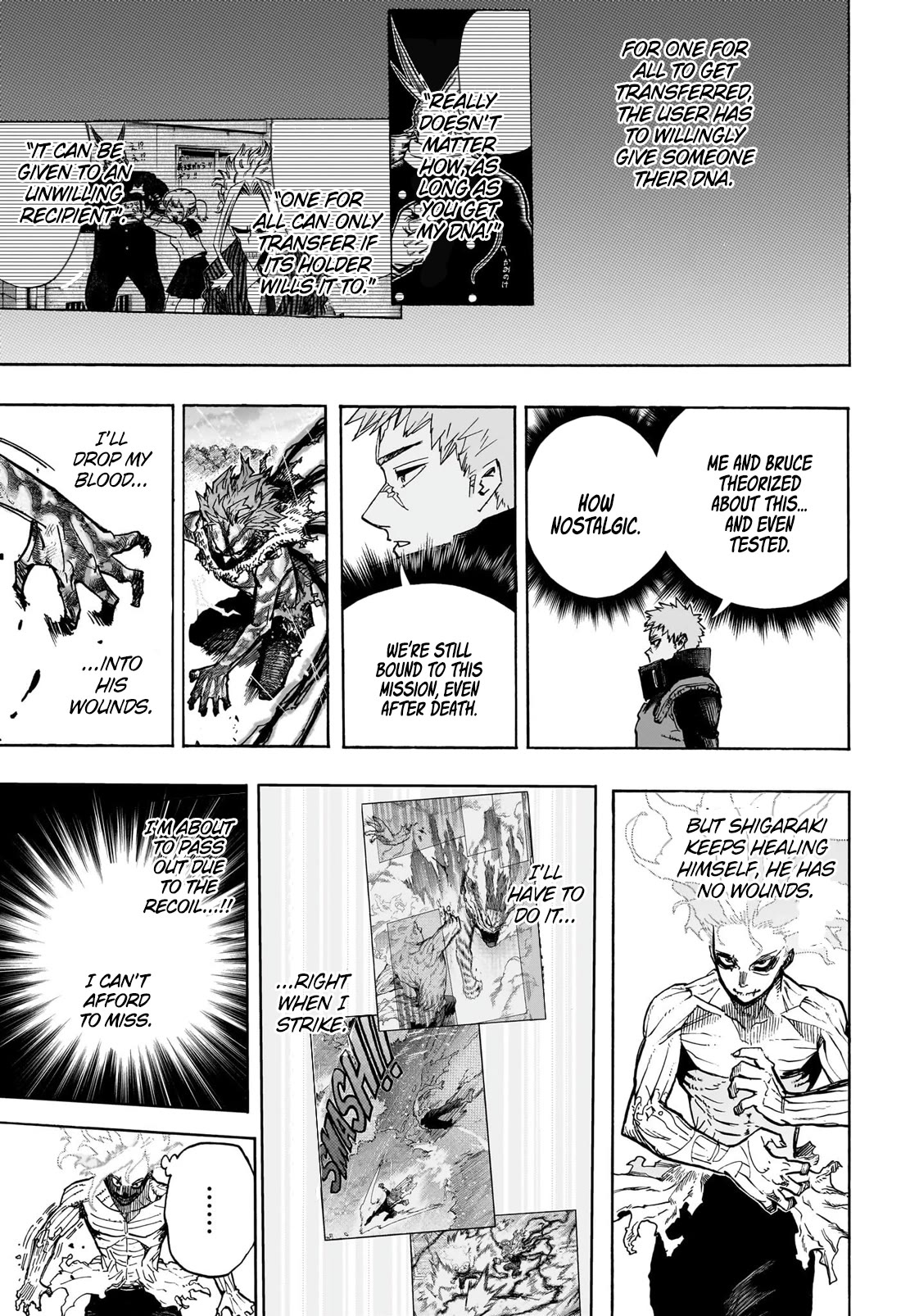 Boku no Hero Academia chapter 443 page 4