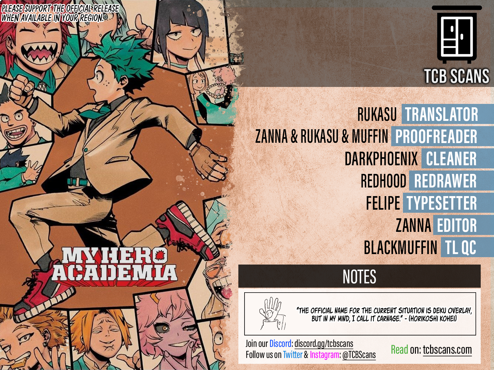 Boku no Hero Academia chapter 444 page 2