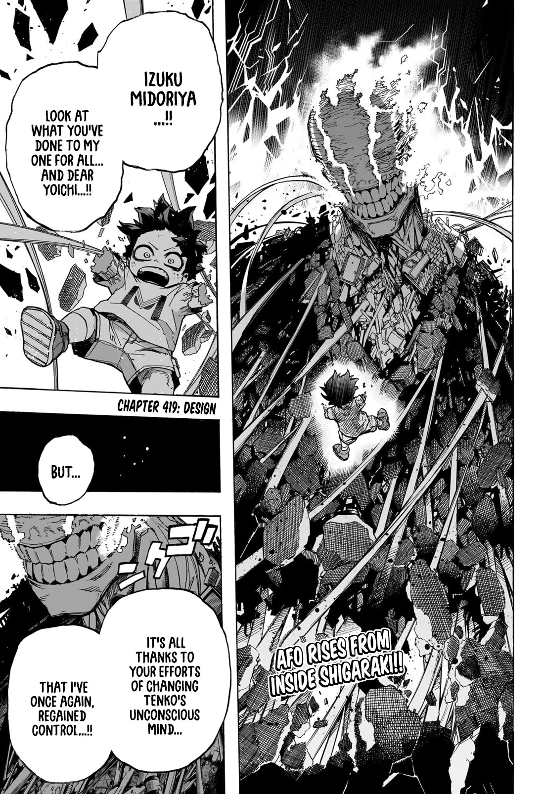 Boku no Hero Academia chapter 448 page 4