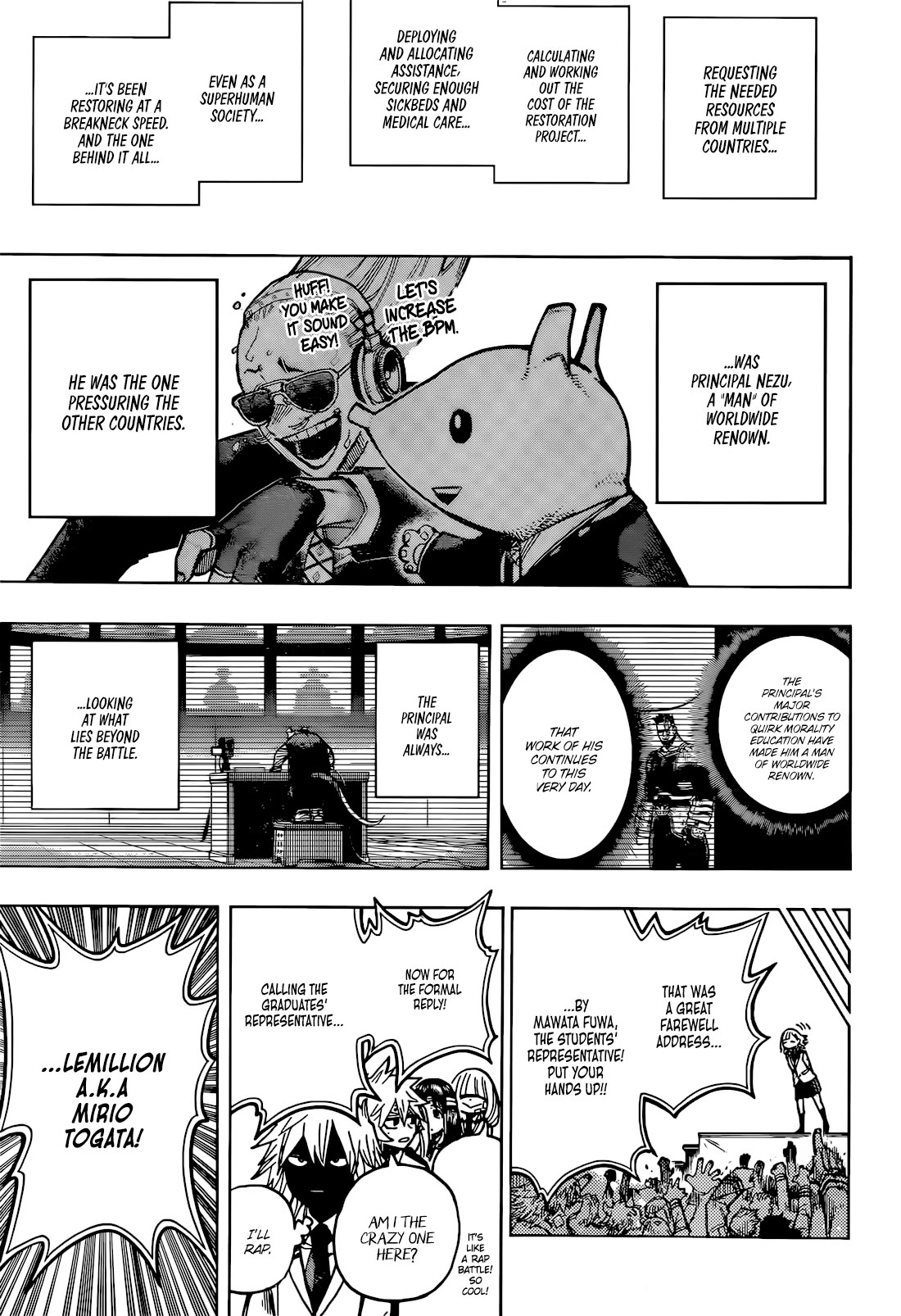 Boku no Hero Academia chapter 454 page 4