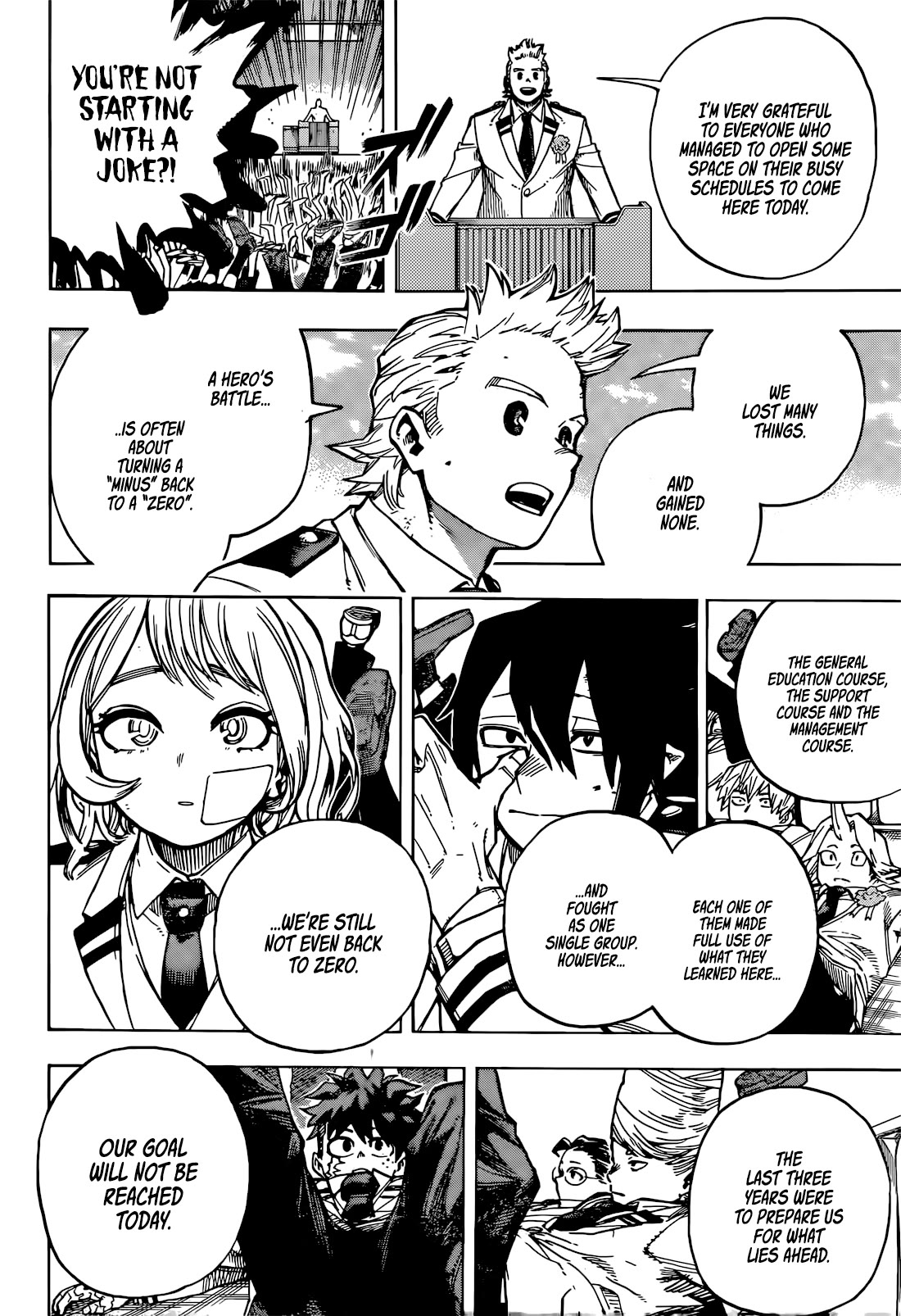 Boku no Hero Academia chapter 454 page 5