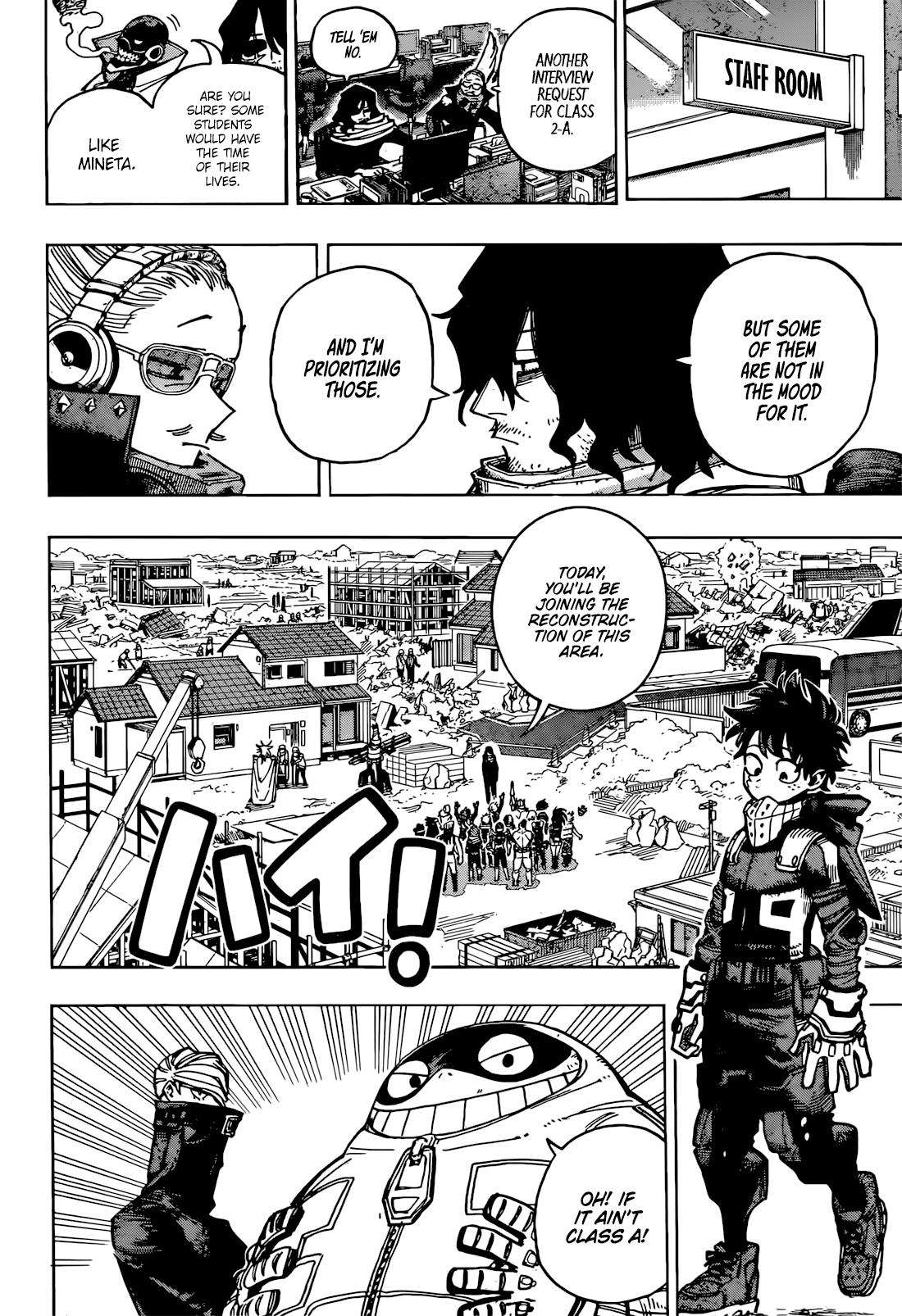 Boku no Hero Academia chapter 457 page 5