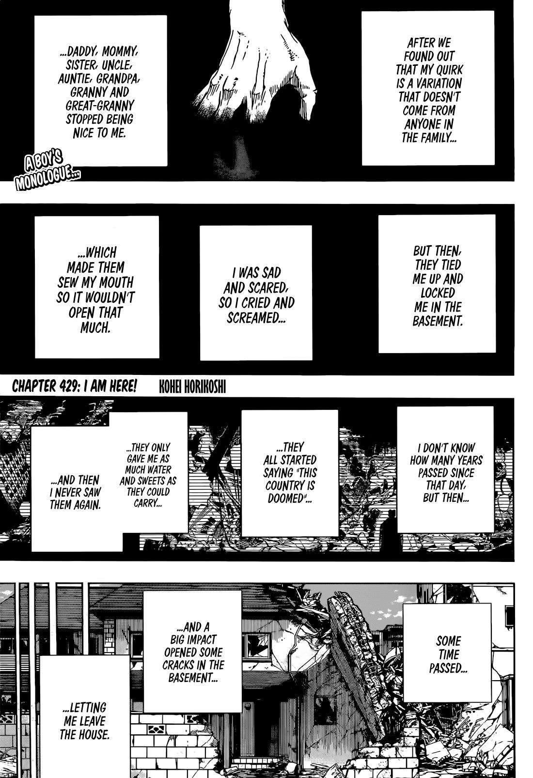 Boku no Hero Academia chapter 458 page 4