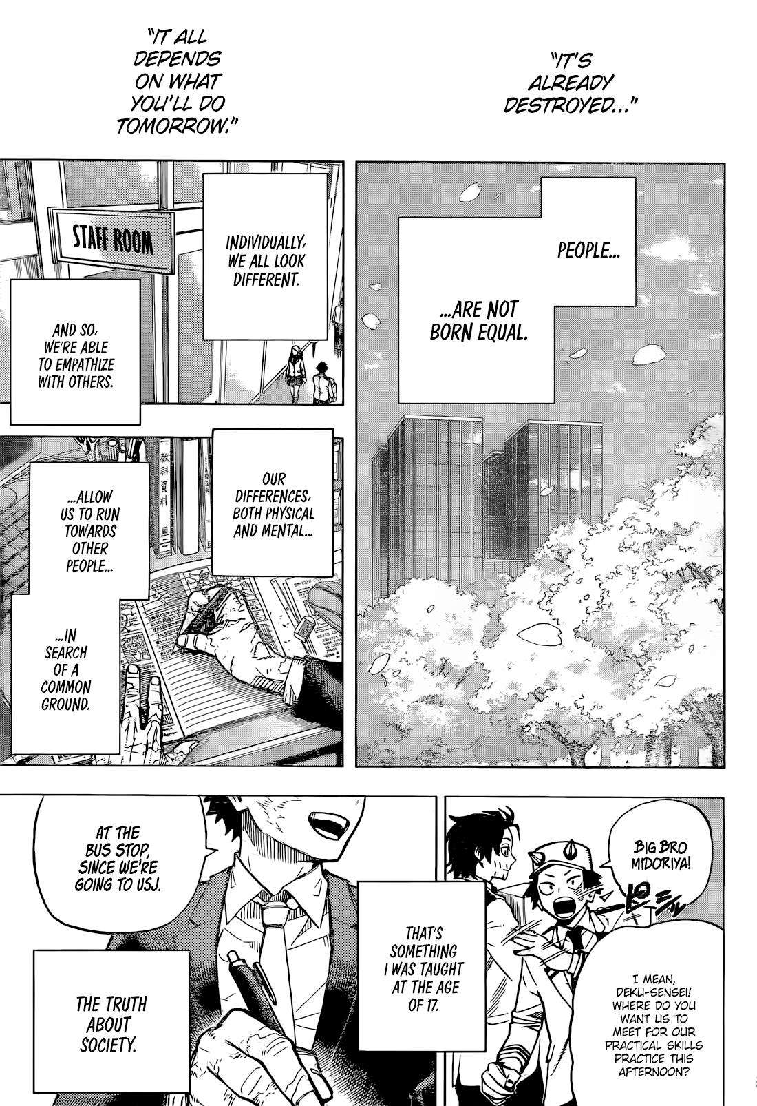 Boku no Hero Academia chapter 459 page 3