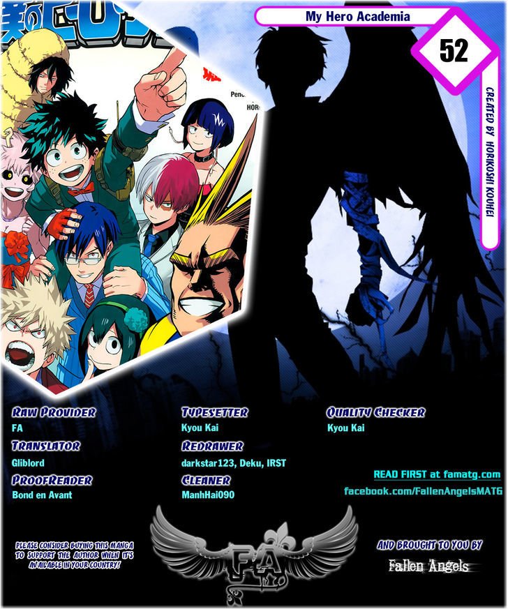 Boku no Hero Academia chapter 62 page 1
