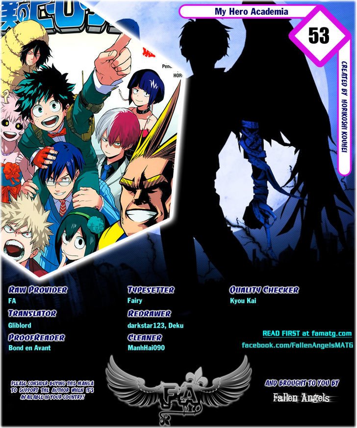 Boku no Hero Academia chapter 63 page 1