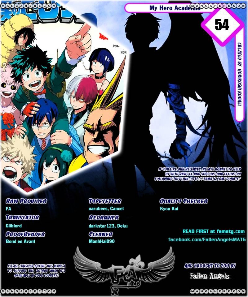 Boku no Hero Academia chapter 65 page 1