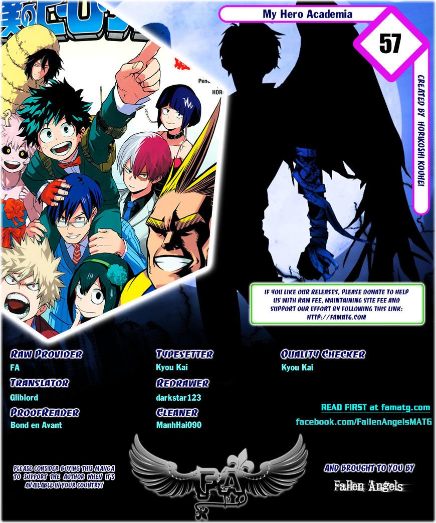 Boku no Hero Academia chapter 68 page 1
