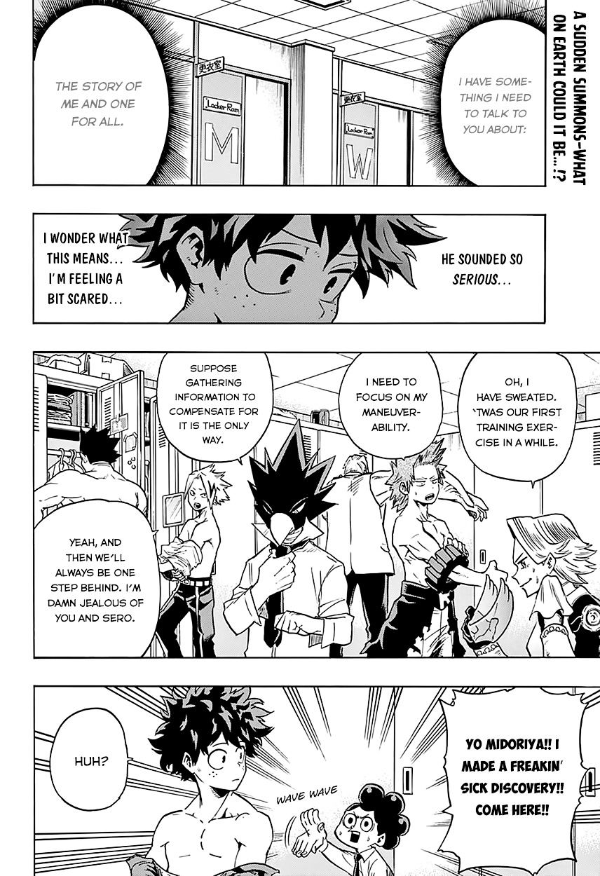Boku no Hero Academia chapter 70 page 6
