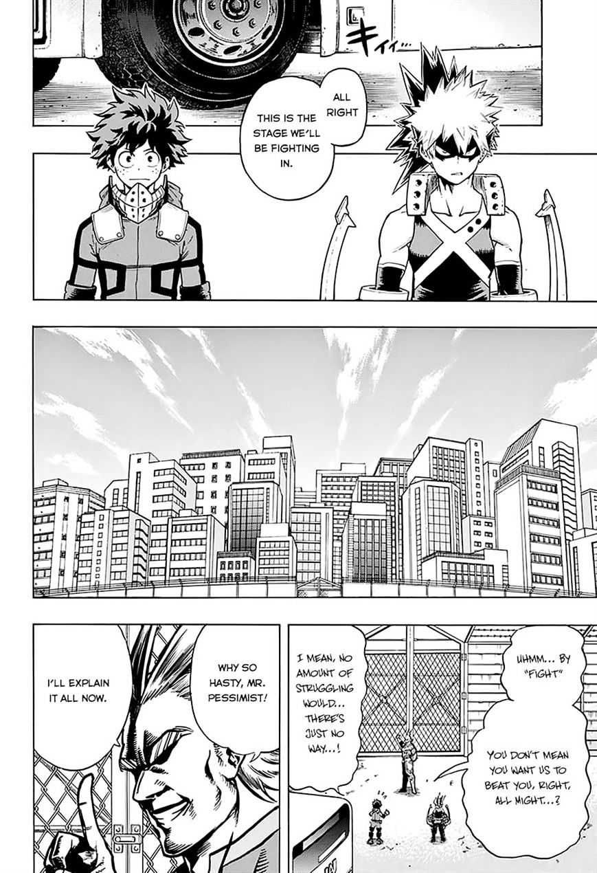Boku no Hero Academia chapter 72 page 6